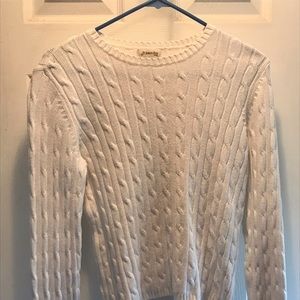 Women’s St. John’s Bay Cable Net Sweater